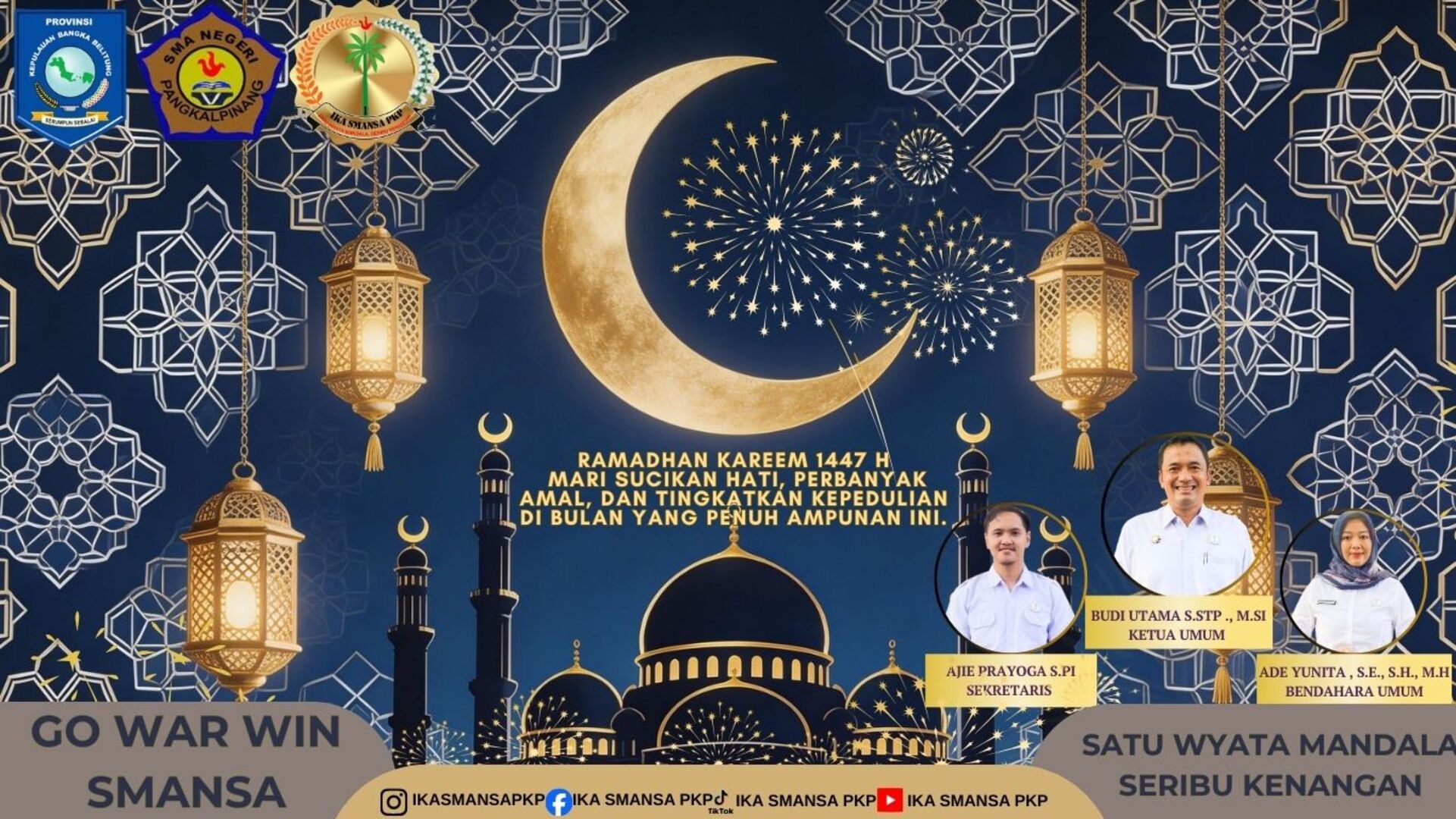 Buka Bersama sekaligus Pembagian Sembako untuk Anak Yatim